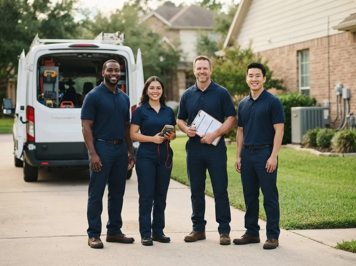 Certified HVAC technician near Woodville, WI